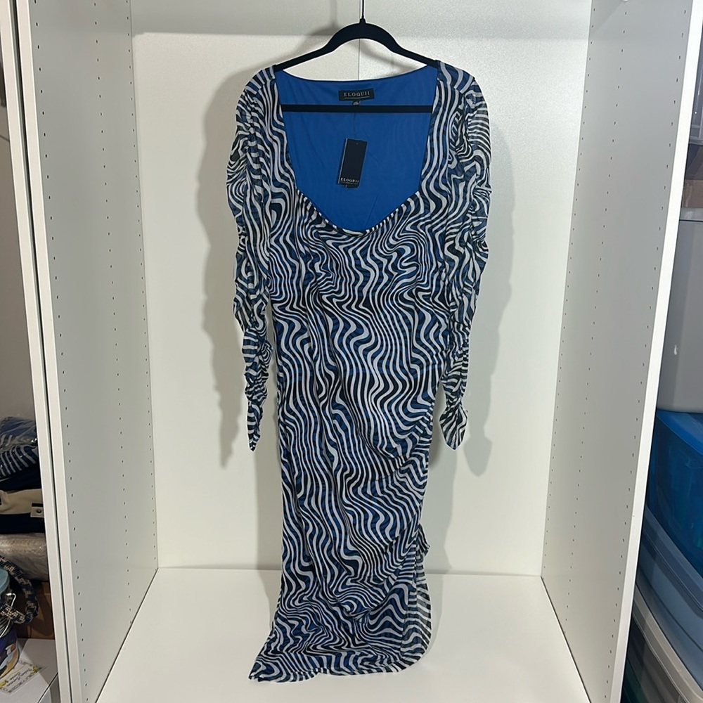 Eloquii Long Sleeved Dress